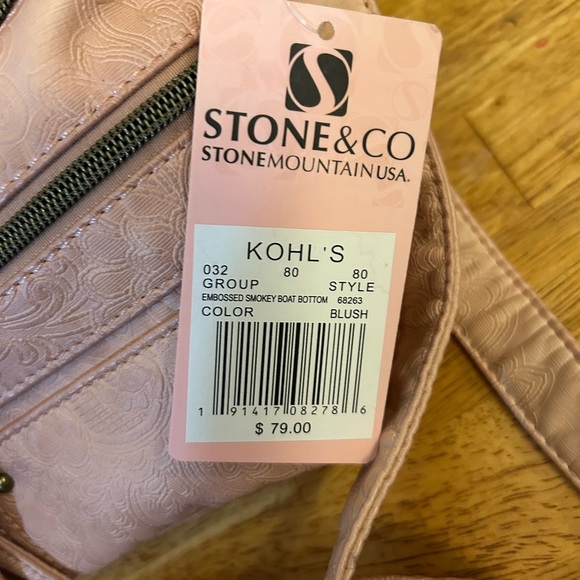 Stone & Co Blush Crossbody Bag with Adjustable Strap - Picture 9 of 12